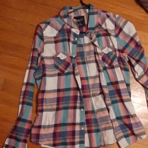 multicolored flannel
